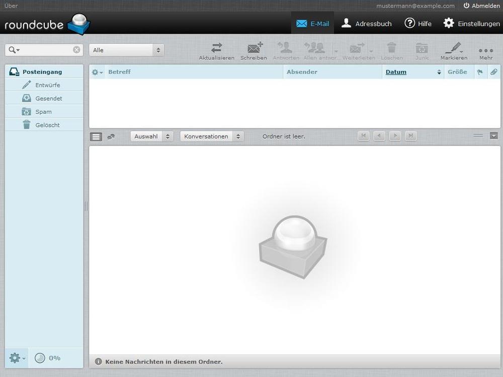 RoundCube mit neuer Oberfläche | AD IT Systems-Blog